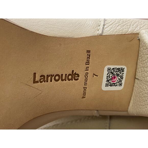 Larroude Louise Pointed Toe Western Boots Heel Leather Mismatched Sz 7 and 7.5 - Picture 13 of 13
